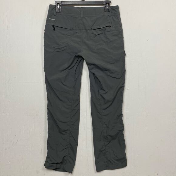 Columbia Omni Shade Green Roll Tab Cargo Pants Size 4 Long - Picture 5 of 6